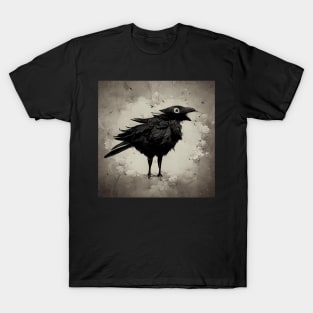 Cute crow anime style T-Shirt